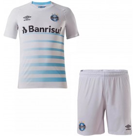 Fußballtrikots Gremio Kinder 2021-2022 Kurzarm Auswärts-trikot kaufen 